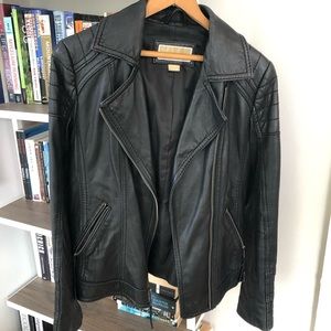 Michael Kors - Leather Moto Jacket